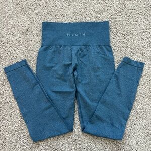 NVGTN Blue High-Waisted Leggings